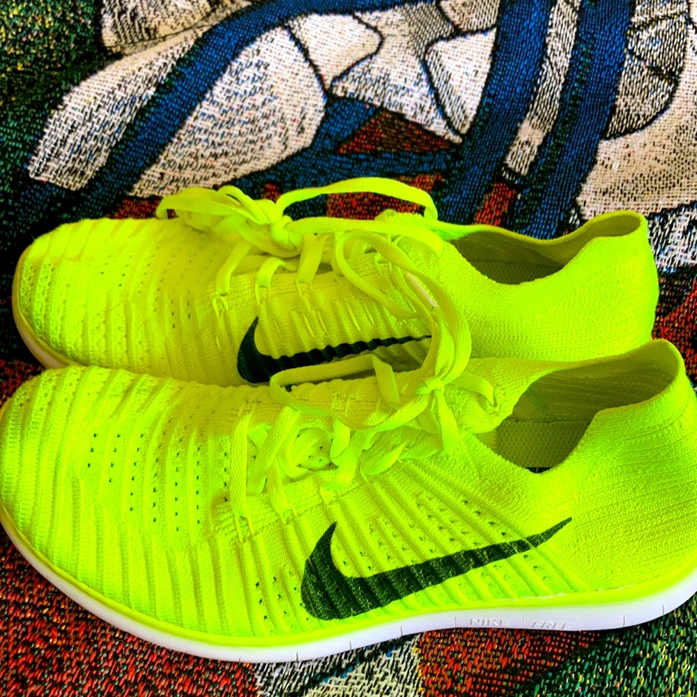 Nike yellow shoes